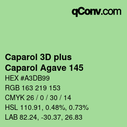 Farbcode: Caparol 3D plus - Caparol Agave 145 | qconv.com