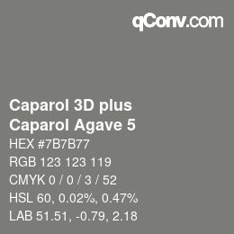 カラーコード: Caparol 3D plus - Caparol Agave 5 | qconv.com