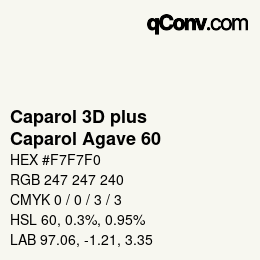 Farbcode: Caparol 3D plus - Caparol Agave 60 | qconv.com