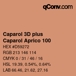 カラーコード: Caparol 3D plus - Caparol Aprico 100 | qconv.com