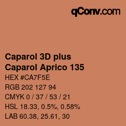 カラーコード: Caparol 3D plus - Caparol Aprico 135 | qconv.com