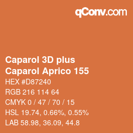 カラーコード: Caparol 3D plus - Caparol Aprico 155 | qconv.com