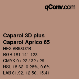 Farbcode: Caparol 3D plus - Caparol Aprico 65 | qconv.com