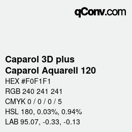 カラーコード: Caparol 3D plus - Caparol Aquarell 120 | qconv.com