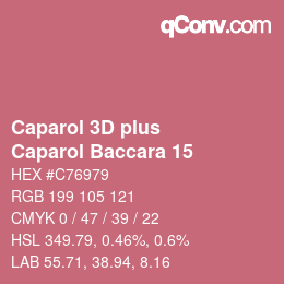 Farbcode: Caparol 3D plus - Caparol Baccara 15 | qconv.com