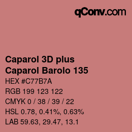 Farbcode: Caparol 3D plus - Caparol Barolo 135 | qconv.com