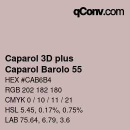 Farbcode: Caparol 3D plus - Caparol Barolo 55 | qconv.com