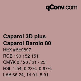 Farbcode: Caparol 3D plus - Caparol Barolo 80 | qconv.com