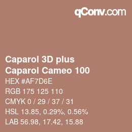 カラーコード: Caparol 3D plus - Caparol Cameo 100 | qconv.com