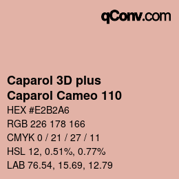 Farbcode: Caparol 3D plus - Caparol Cameo 110 | qconv.com