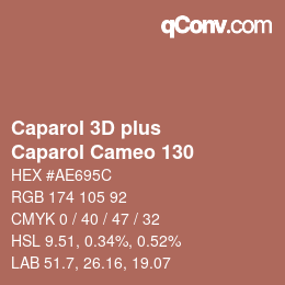 カラーコード: Caparol 3D plus - Caparol Cameo 130 | qconv.com