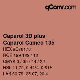 カラーコード: Caparol 3D plus - Caparol Cameo 135 | qconv.com