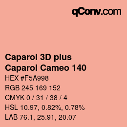 カラーコード: Caparol 3D plus - Caparol Cameo 140 | qconv.com