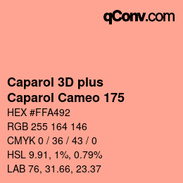 Color code: Caparol 3D plus - Caparol Cameo 175 | qconv.com