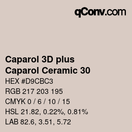 Farbcode: Caparol 3D plus - Caparol Ceramic 30 | qconv.com