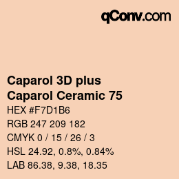 Color code: Caparol 3D plus - Caparol Ceramic 75 | qconv.com