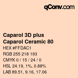 カラーコード: Caparol 3D plus - Caparol Ceramic 80 | qconv.com