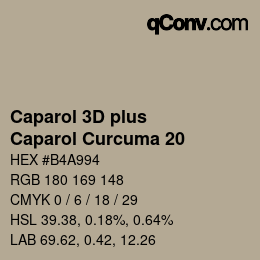 カラーコード: Caparol 3D plus - Caparol Curcuma 20 | qconv.com