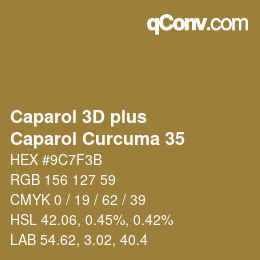 カラーコード: Caparol 3D plus - Caparol Curcuma 35 | qconv.com
