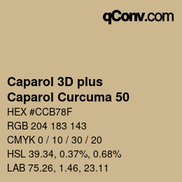 カラーコード: Caparol 3D plus - Caparol Curcuma 50 | qconv.com