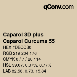 カラーコード: Caparol 3D plus - Caparol Curcuma 55 | qconv.com