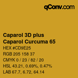 カラーコード: Caparol 3D plus - Caparol Curcuma 65 | qconv.com