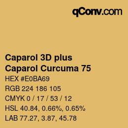 カラーコード: Caparol 3D plus - Caparol Curcuma 75 | qconv.com