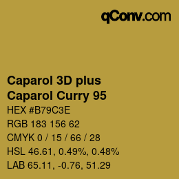 カラーコード: Caparol 3D plus - Caparol Curry 95 | qconv.com