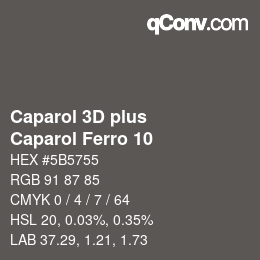 Farbcode: Caparol 3D plus - Caparol Ferro 10 | qconv.com