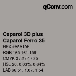 Farbcode: Caparol 3D plus - Caparol Ferro 35 | qconv.com