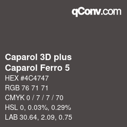 Farbcode: Caparol 3D plus - Caparol Ferro 5 | qconv.com