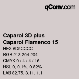 Farbcode: Caparol 3D plus - Caparol Flamenco 15 | qconv.com