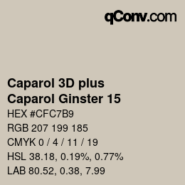 Color code: Caparol 3D plus - Caparol Ginster 15 | qconv.com