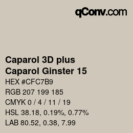 Código de color: Caparol 3D plus - Caparol Ginster 15 | qconv.com