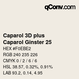 カラーコード: Caparol 3D plus - Caparol Ginster 25 | qconv.com