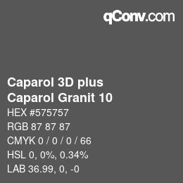 カラーコード: Caparol 3D plus - Caparol Granit 10 | qconv.com