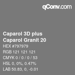 カラーコード: Caparol 3D plus - Caparol Granit 20 | qconv.com