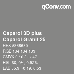 Código de color: Caparol 3D plus - Caparol Granit 25 | qconv.com