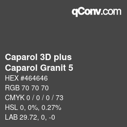 カラーコード: Caparol 3D plus - Caparol Granit 5 | qconv.com