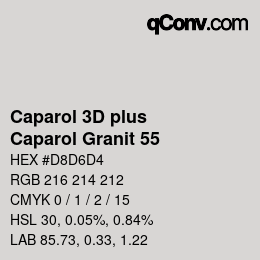 カラーコード: Caparol 3D plus - Caparol Granit 55 | qconv.com