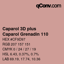 カラーコード: Caparol 3D plus - Caparol Grenadin 110 | qconv.com