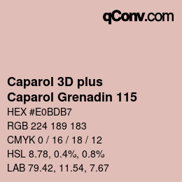 Farbcode: Caparol 3D plus - Caparol Grenadin 115 | qconv.com