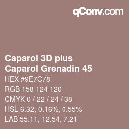 カラーコード: Caparol 3D plus - Caparol Grenadin 45 | qconv.com