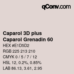 Farbcode: Caparol 3D plus - Caparol Grenadin 60 | qconv.com