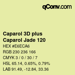 Farbcode: Caparol 3D plus - Caparol Jade 120 | qconv.com