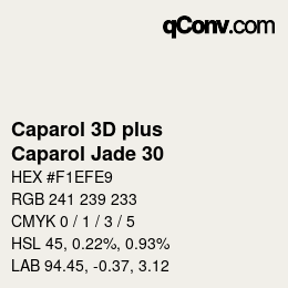 カラーコード: Caparol 3D plus - Caparol Jade 30 | qconv.com