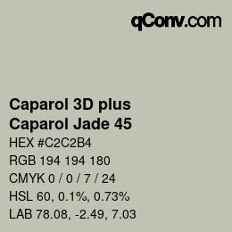 Farbcode: Caparol 3D plus - Caparol Jade 45 | qconv.com
