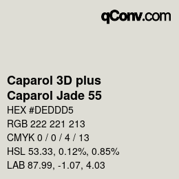 カラーコード: Caparol 3D plus - Caparol Jade 55 | qconv.com