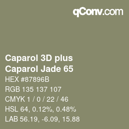 カラーコード: Caparol 3D plus - Caparol Jade 65 | qconv.com