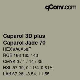 カラーコード: Caparol 3D plus - Caparol Jade 70 | qconv.com